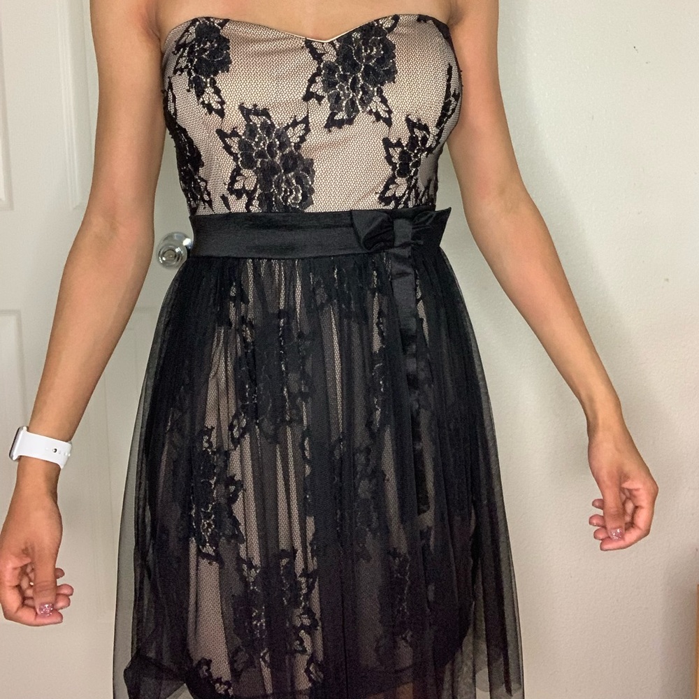 Black formal dress
